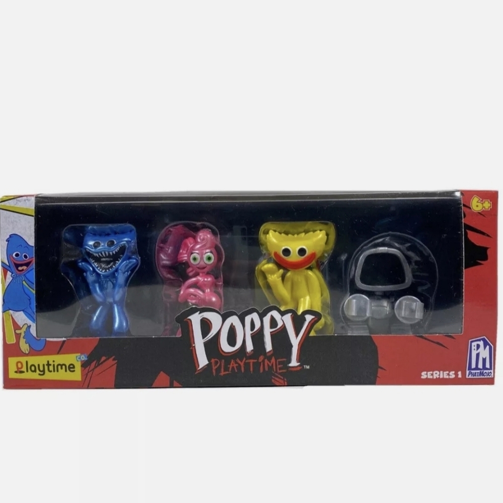 Poppy Playtime Series 1 Collectible Minifigures 4 Pack